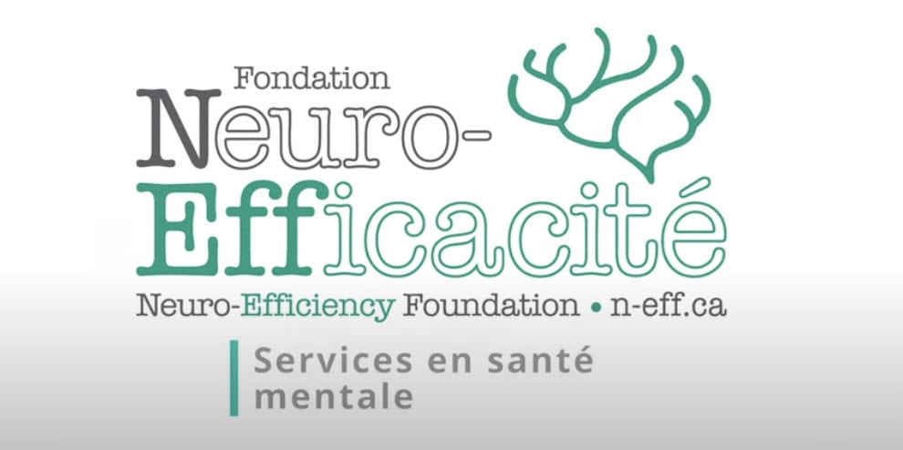 Logo of the Neuro-Efficiency Foundation, offering mental health services. n-eff.ca